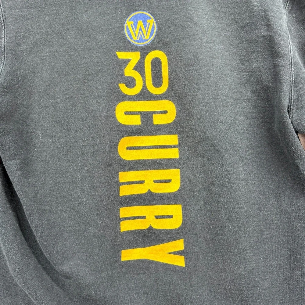 Golden State Warriors Steph Curry Hoodie Mens Medium Black‎ Fanatics NBA BBall